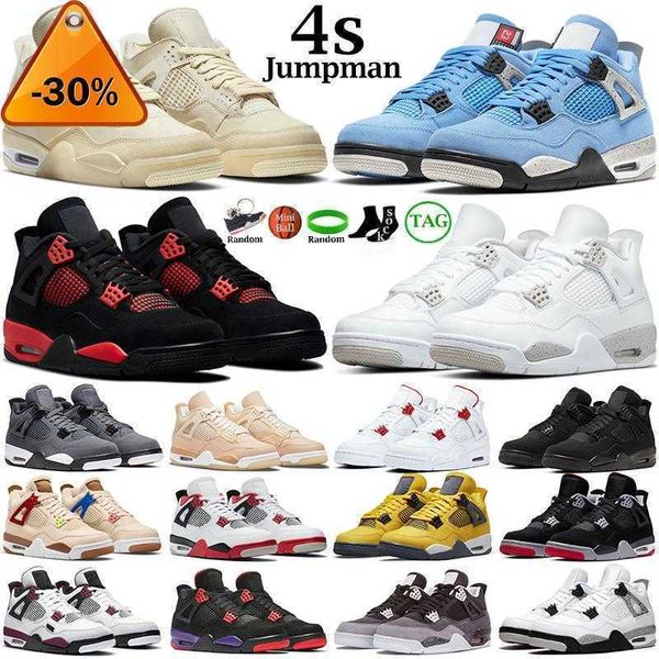 

jumpman 4 basketball shoes trainers red thunder infrared black cat cool grey fire red military blue men women shimmer what the mens