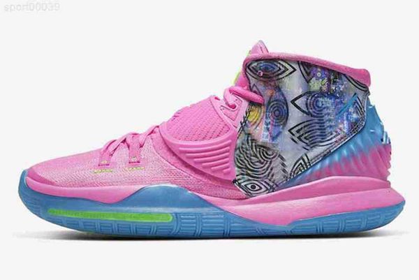 

mens kyrie 6 blue red oreo kyries lrving vi sports shoes size 7-122256