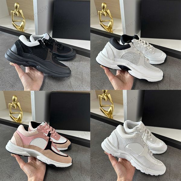 

paris luxury men women casual shoes designer sneakers spring fall lace-up shoe black white pink comfortable breathable outdoor sneaker fashi