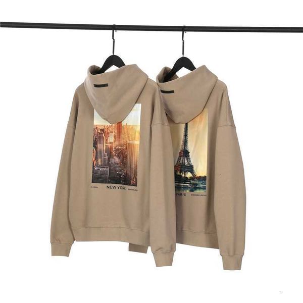 

hoodies sweatshirts f ear of g od essentials exclusive sunset edition plush hoodief, Black