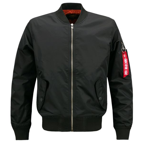 

mens jackets pilot ma1 bomber jacket spring fall winter man coats high military outdoor coat customizable 221129, Black;brown