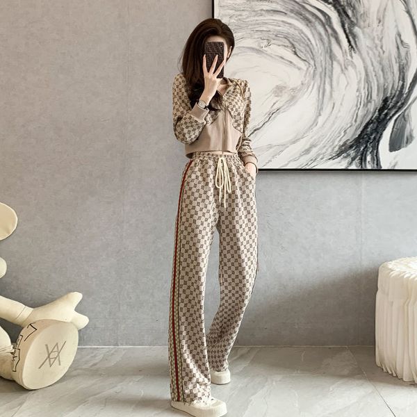 

designer womens tracksuits terry sweater pattern ggity letter shirts joggers suit fashion tracksuit jumpers pants two pieces sets jackets t, Gray