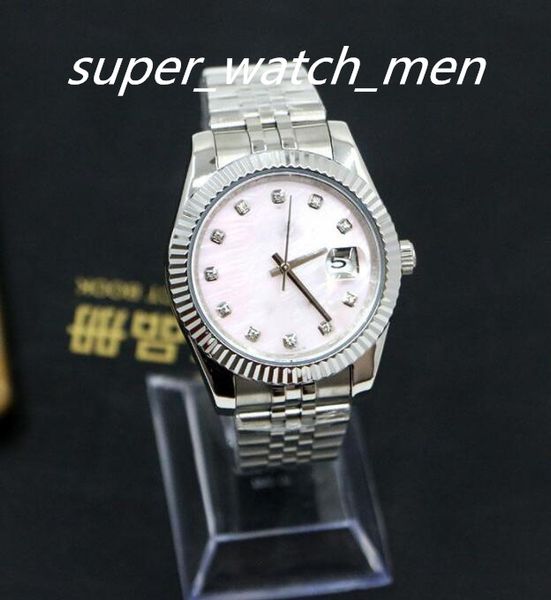 

multiple styles luxury watches smartwatch 41mm 36mm classic mens gold strap mechanical automatic watches waterproof wristwatches ladies watc, Slivery;brown