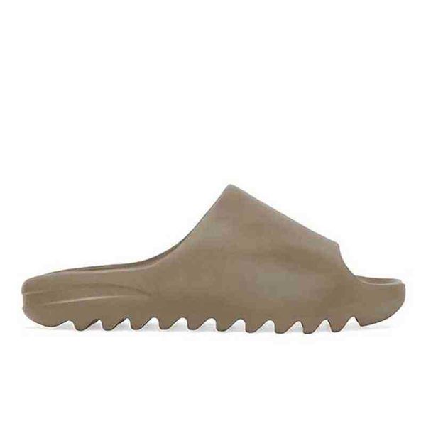 

yee yyyzz slides foam rubber kanyes mens slipper men women sandals slippers core bone earth brown pure desert sand triple whit, Black