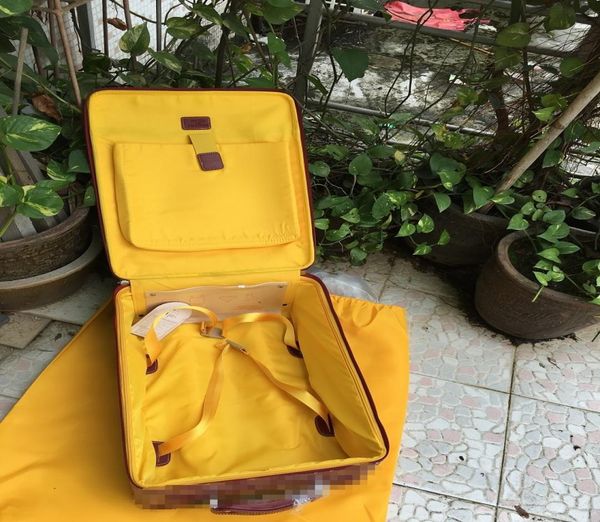 

goytravel uggage suitcase 20 inches ya alloy rod box universal wheel wheel duffel bags flower horizon goysuitcase hor7077018
