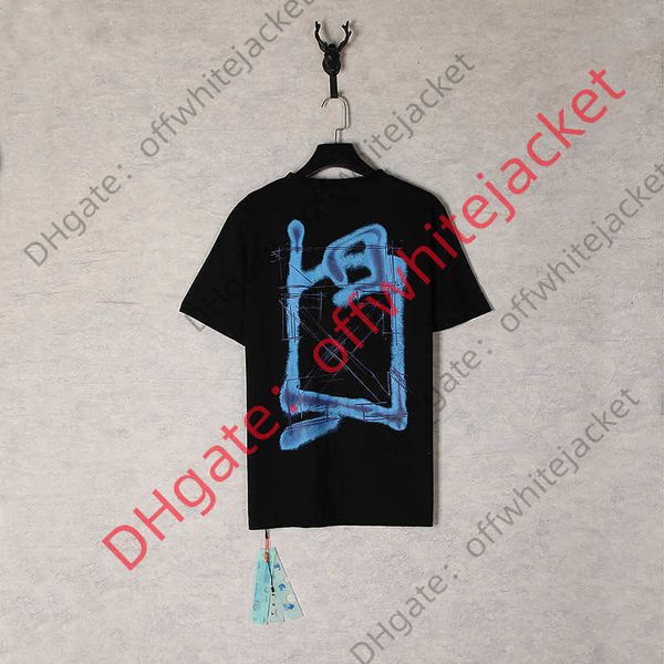 

offs fashion cotton short sleeves t shirt mens tee graffiti print t-shirt casual back printing eu size, White;black