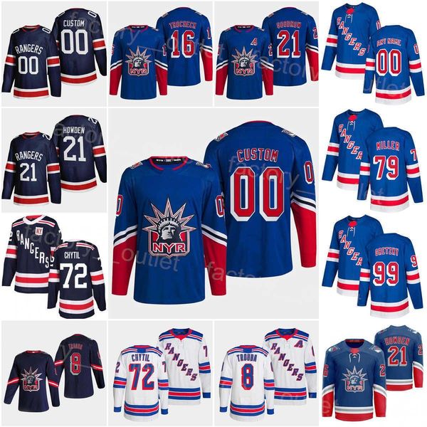 

new york hockey rangers 75 ryan reaves jersey''nhl''16 vincent trocheck 8 jacob trouba 21 barclay goodrow 72 filip chyti, Black;red