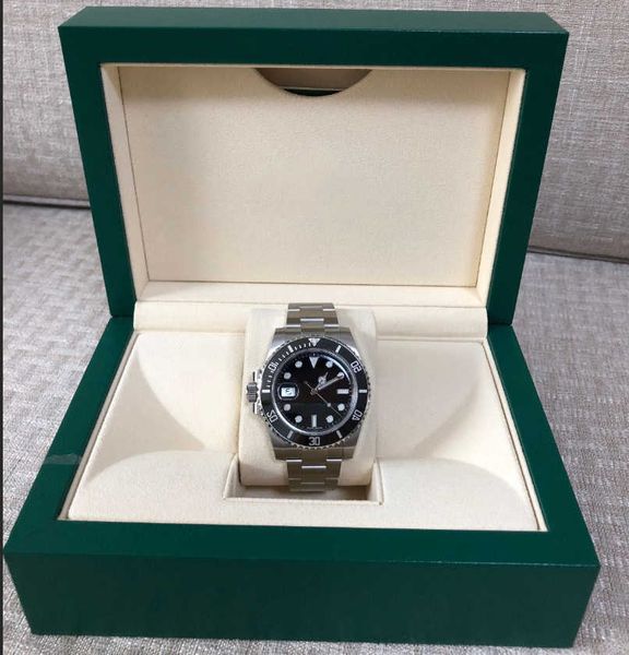 

watches ceramic bezel stainless automatic mechanical watch 2813 movement waterproof wristwatch sapphire, Silver