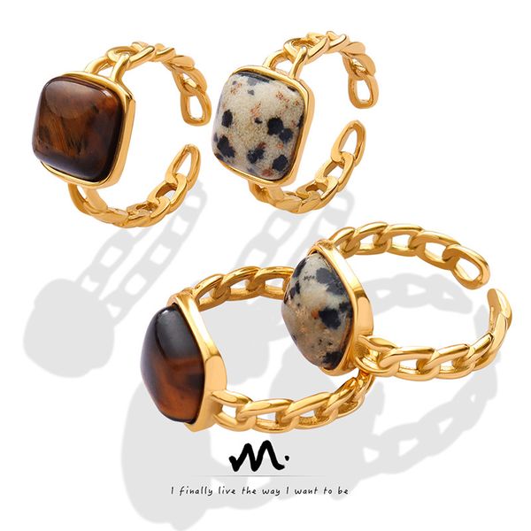 

geometric round square boho ethnic vintage rings punk elastic stretchy big finger ring for women man new individuality hip-hop couple access, Golden;silver