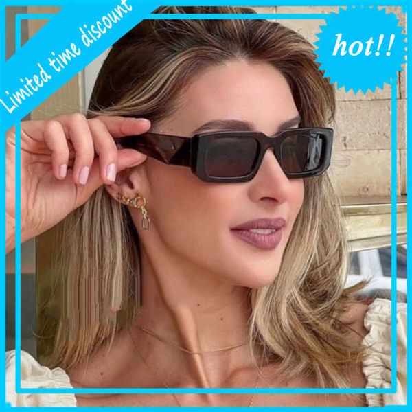 

luxury designer sunglasses 22 new p family women's net red ins same style personality small frame male spr06ys, White;black