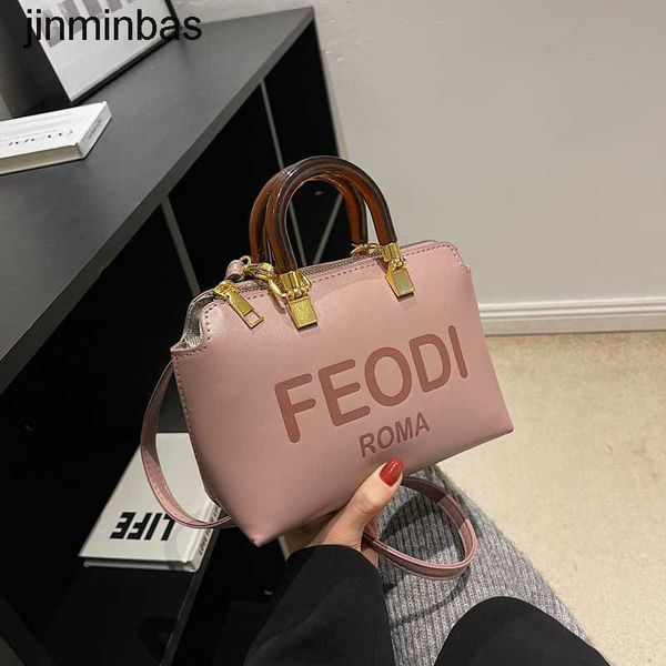 

tote bag factory wholesale and retail fashionable texture hand for women 2023 new style wternized one shoulder versatile net red letter cros
