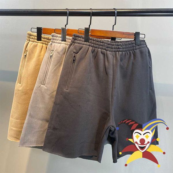 

men's shorts season 6 shorts men women 1 1 high-quality zipper pockets casual solid ye breeches t221201, White;black