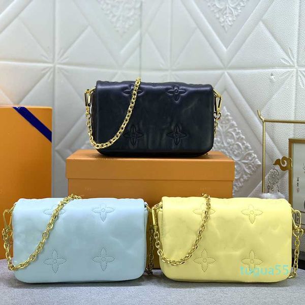 

designer womens black embroidery clutch bag chain crossbody wallet purse designer card holder cross body sling sac de jour mm graceful saddl