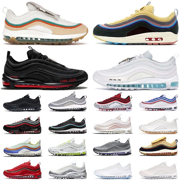 

og running shoes men women outdoor shoes sean wotherspoon mschf lil nas satan jesus triple white black gold mens sport sneaker trainers