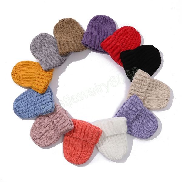 

winter caps women's skullies beanies for girl wholesale hat female cotton solid warm soft knitted hats men, Blue;gray