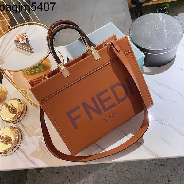 

design bag factory wholesale and retail wang hong lin shanshan tote bag letter one shoulder h women's large capacity autumn winter fash