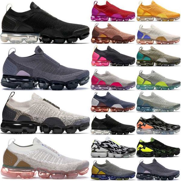 

2023 shoes running shoe gym sneakers man white black oreo grey aluminum dusty cactus light cream laser orange night purple for men vap