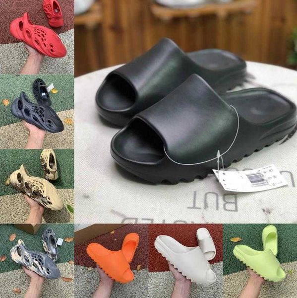 

designer slides flat mens slide sandal mxt designer v7 desert sand summer brown cream clay resin graffiti bone rubber moon gray mineral blue, Black