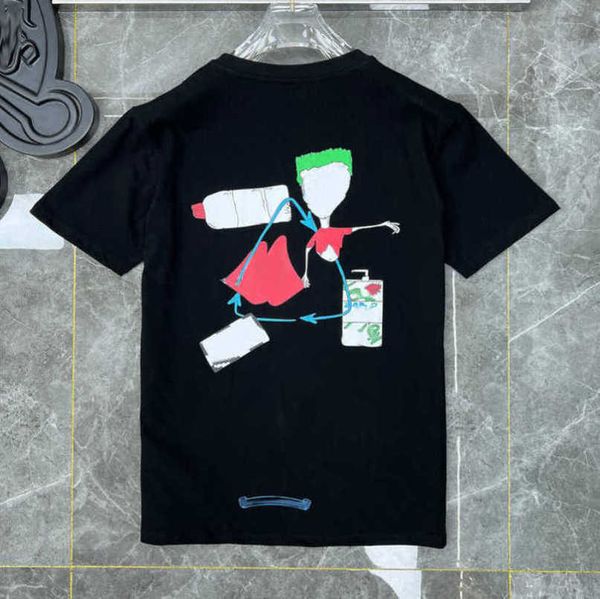 

fashion luxury men's t shirt ch brand tees men women sanskrit letter sweatshirts short sleeve horseshoe designer couple t-shirts cross, White;black