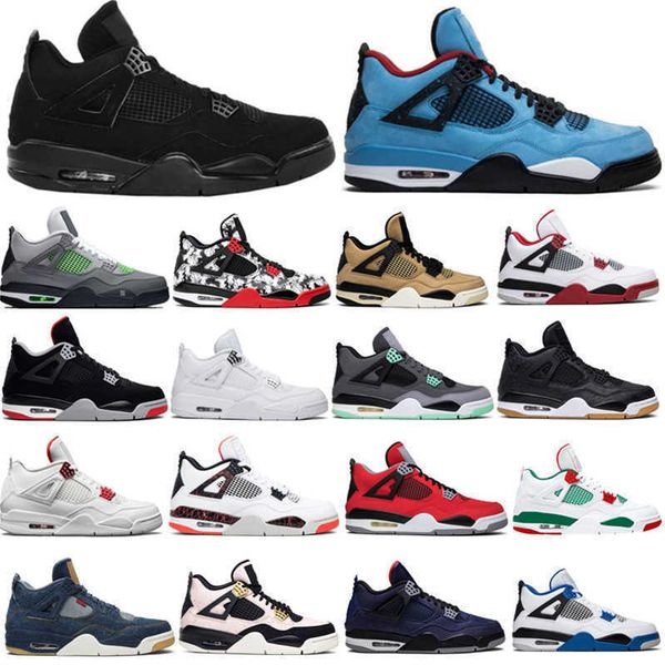 

boots 2022 mens 4s 1s sneaker basketball shoes 1 4 red thunder university blue black cat sail cement 1s hyper royal men women outdoor