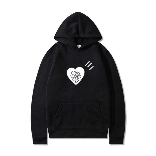 

mens hoody human deigner cotton make hip hop sweater 2021 long sleeve autumn and winter korean fahion hooded looe caual spring clothing unie, Black