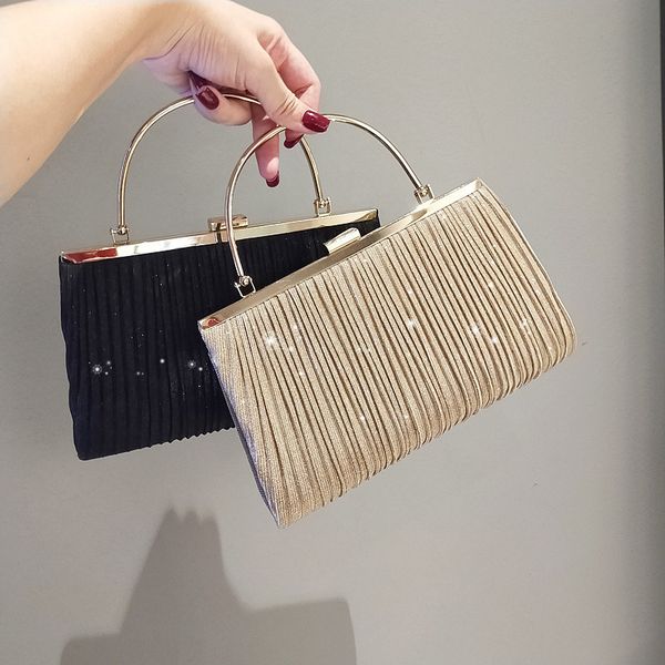 

evening bags luxy moon women's apricot evening dress handbag luxury chain strap sequin wedding zd1704 221129