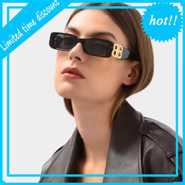 

luxury designer sunglasses net red ins same style fashion paris brand small square female bb0096, White;black