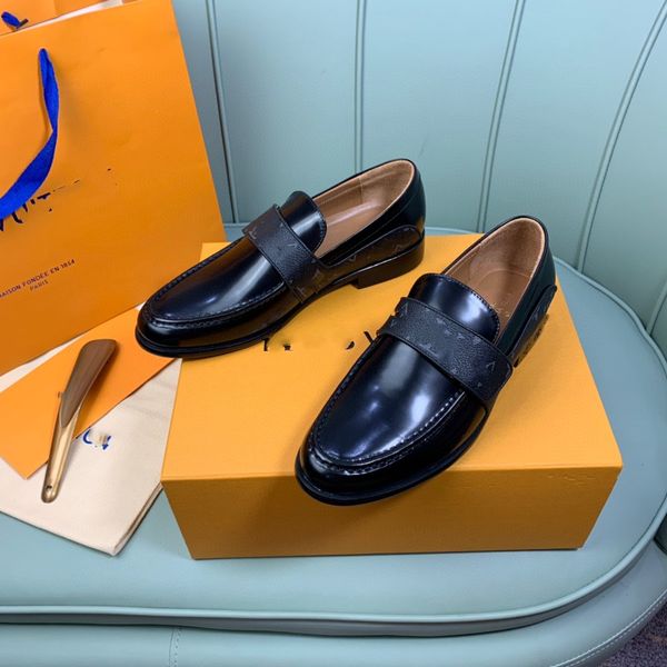 

27model mens designer luxury dress shoes gradient color pointed toe social shoe male one foot stomp loafers black blue purple elegant party