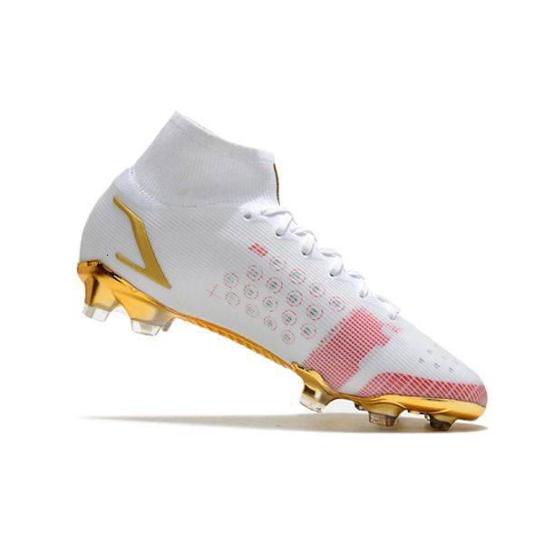 

safety shoes men soccer football boots outdoor sport high ankle waterproof training cleats 221130, Black;brown