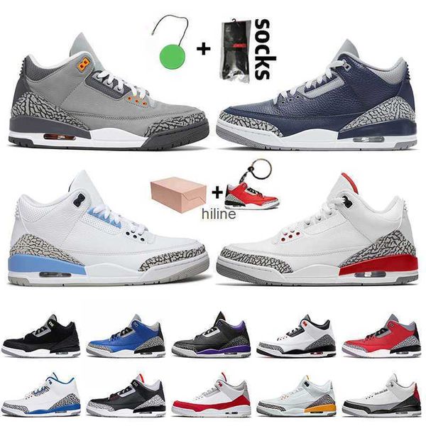

with jumpman 3 3s basketball shoes mens trainers cool grey georgetown midnight navy unc laser ge black cement jth nrg sneakers