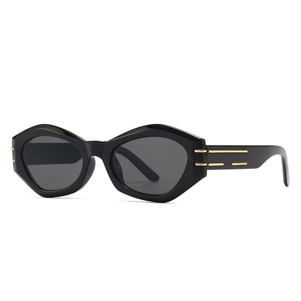 

vintage small frame square sunglasses women cat-eye eyebrows decorated with modern charm small butterfly glasses, White;black