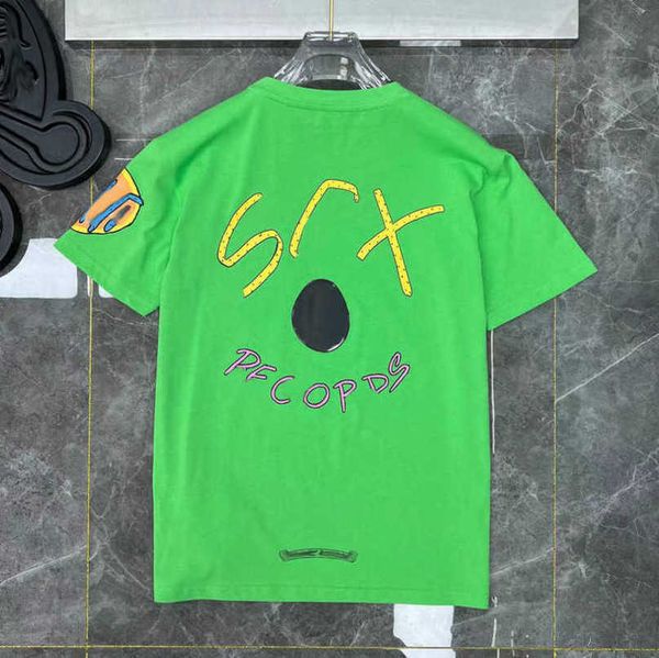 

luxury fashion men's t shirt brand couple tees men women t-shirts sweatshirts sanskrit letter short sleeve horseshoe tshirt classic te, White;black