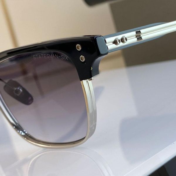 

fashion sunglasses for woman brand glasses dita statesman six uv400 eye protection classic mens designer sunglasses casual business style o, White;black