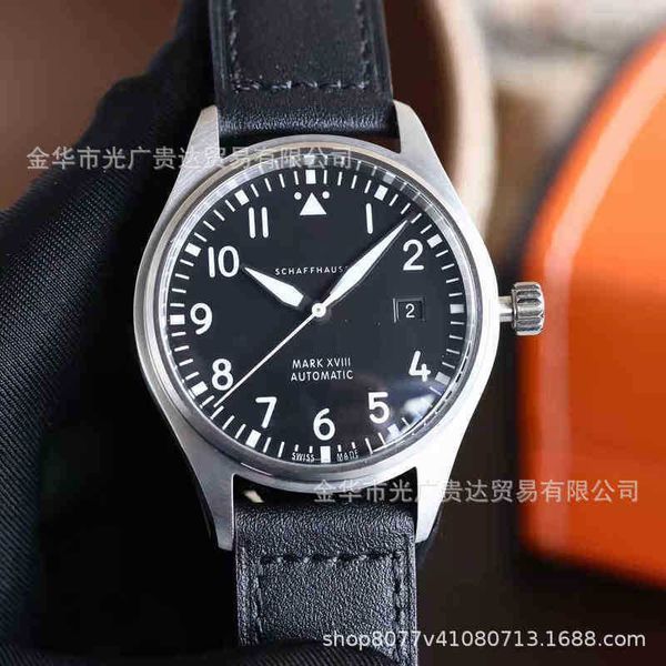 

lw grand mechanical pilot needle little men's prince three national automatic mark watch portuguese gipr, Slivery;brown