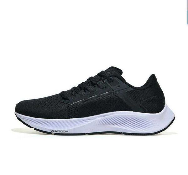 

designer aj women's running shoes on the moon pegasus 38 men's sneakers 37 basketball shoes zoom marathon mesh spo, Black