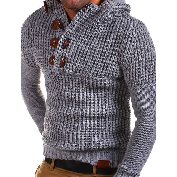 

mens sweaters men knitwear great vneck ribbing cuffs hoodies clothes knitted plaid sweater 221130, White;black