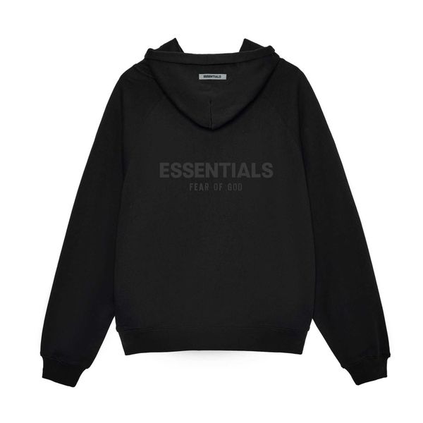 

men's and women's hoodies fall winter 2022 new fashion brand ess sweatshirts multi thread loose pullover for yz6, Black