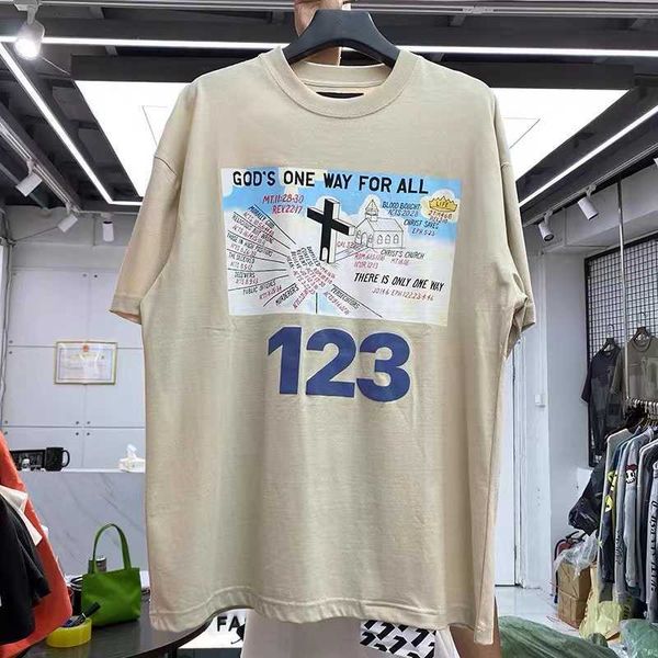 

men's t-shirts church cross print oversize short sleeve t-shirt t221130, White;black