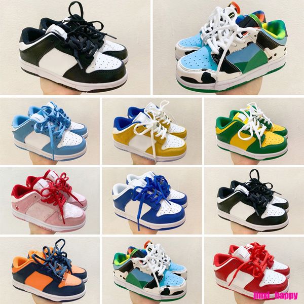 

2022 dank kids running shoes sneakers boys girls outdoor casual fashion athletic children walking sports trainers szie eur 24-35, Black