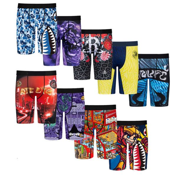 

mens underwear new oem male print boxers shorts panties brand clothing, Black;white