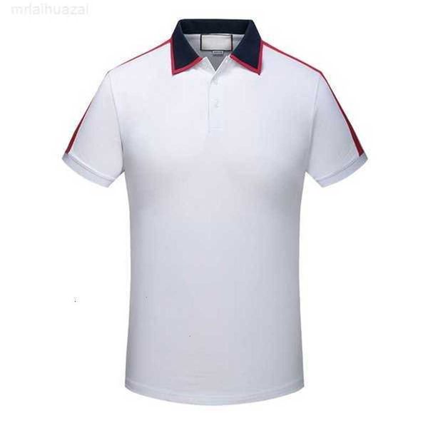 

mens polos luxury europe paris patchwork men tshirt fashion mens designer t shirt casual men clothes medusa cotton tee luxury poloktuv, White;black