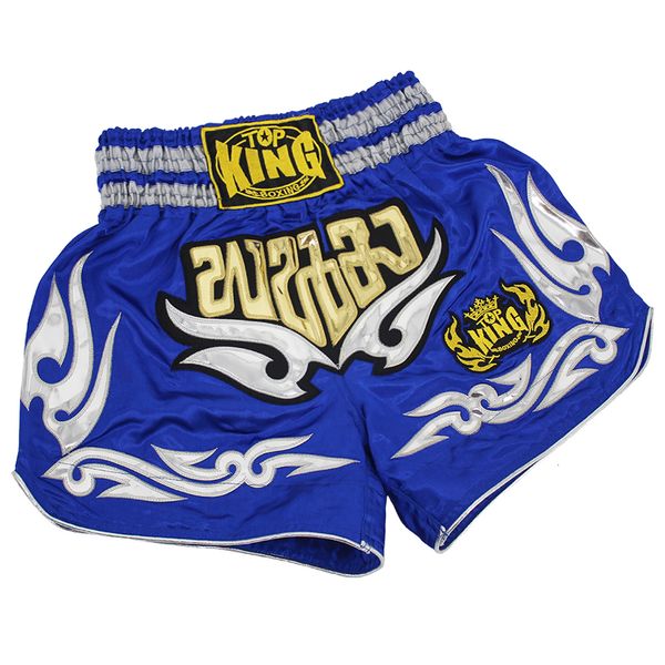 

boxing trunks mma tiger muay thai personality mma boxing sports fitness breathable shorts fist pants running fights sanda 221130, Blue