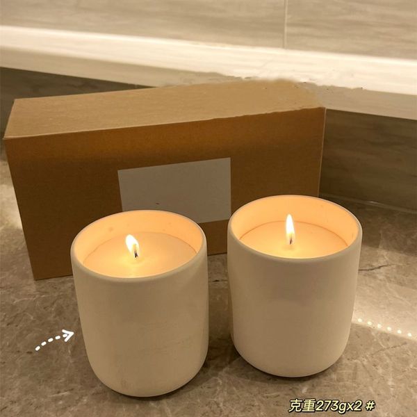 

fragrance candle 273g 2pcs set solid parfums perfume eau de parfum long lasting smell high version fast ship