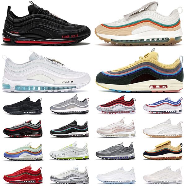 

og running shoes men women outdoor shoes sean wotherspoon mschf lil nas satan jesus triple black white mens sport sneaker trainers
