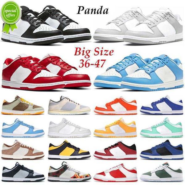 

2022 36 -47 men women casual shoes sneakers panda white black unc syracuse pn dust valentines day outdoor mens trainers