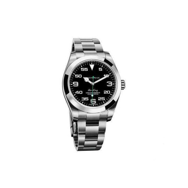

luxury menes watch exp air king series 116900 and 216570 black 40mm dial automatic mechanical movement 316 steel bran designer watches, Slivery;brown