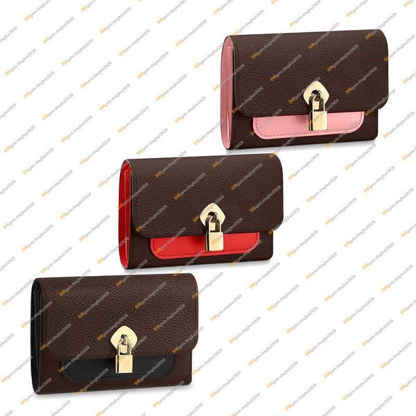 

ladies fashion casual designer luxury wallet coin purse key pouch credit card holder 5a m62567 m62578 business card holders, Red;black