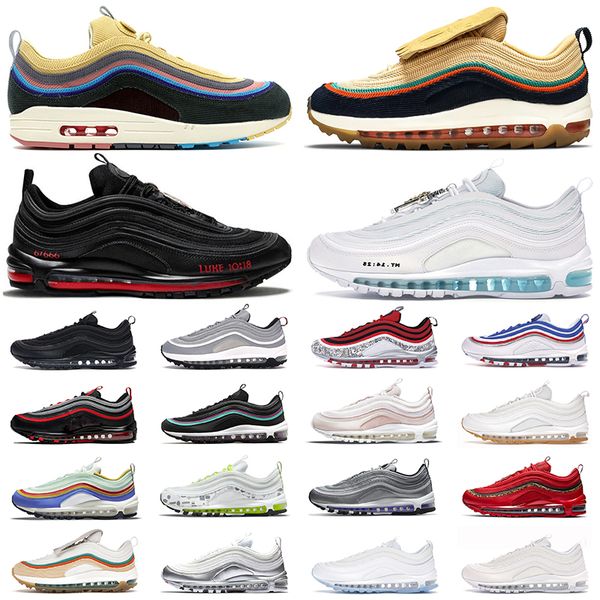 

og running shoes men women outdoor shoes sean wotherspoon mschf lil nas satan jesus triple white black mens sport sneaker trainers