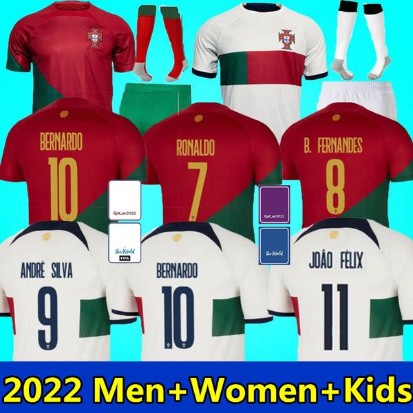 

bruno fernandes portugal soccer jerseys portuguesa ronaldo bernardo joao felix ruben dias r. leao vitinha pepe home away football shirt men, Black;yellow