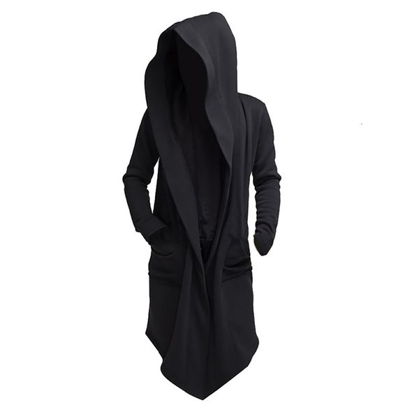 

men's jackets jodimitty men hooded sweatshirts black hip hop mantle hoodies fashion jacket long sleeves cloak coats outwear 221130, Black;brown